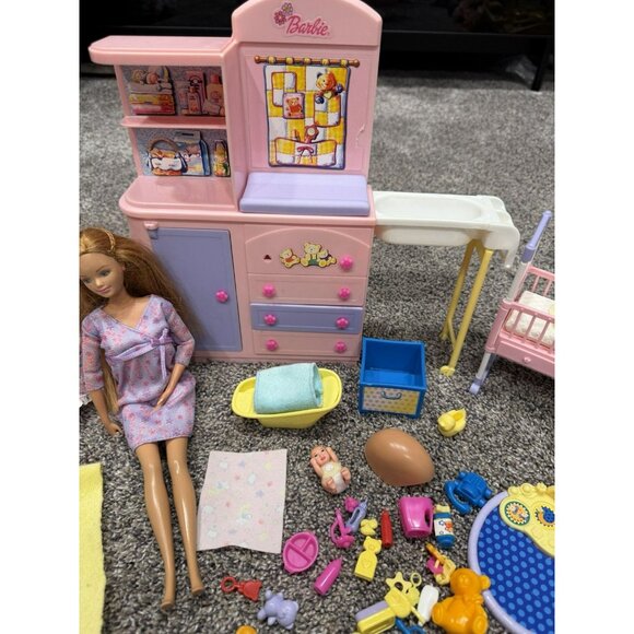 Vintage Barbie Happy Family Midge Doll With Nursery - Picture 4 of 9